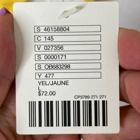 Out From Under Urban Outfitters Yellow One Piece Swim Wear - Picture 3 of 4
